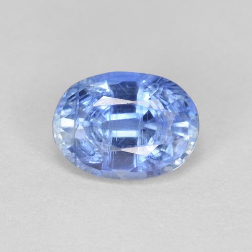 Cianita azul natural 1,07ct, corte oval, VS-SI