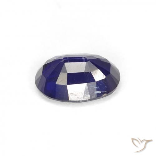 Dianita Azul escuro Natural 0.99ct, oval, VS