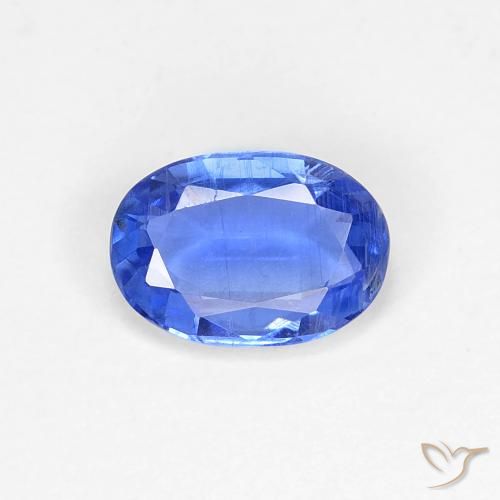 0.84ct Natural Azul Azure Profundo Dianita, oval, VS