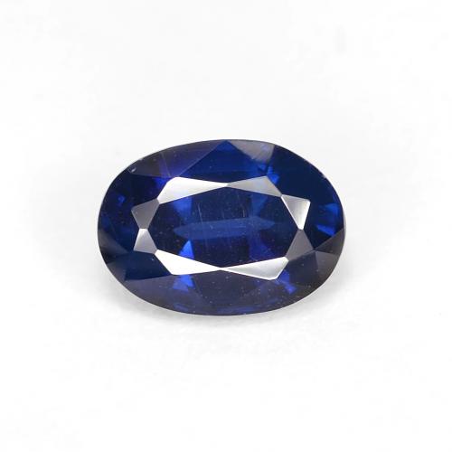 Cianita azul natural 1,12ct, corte oval, VS
