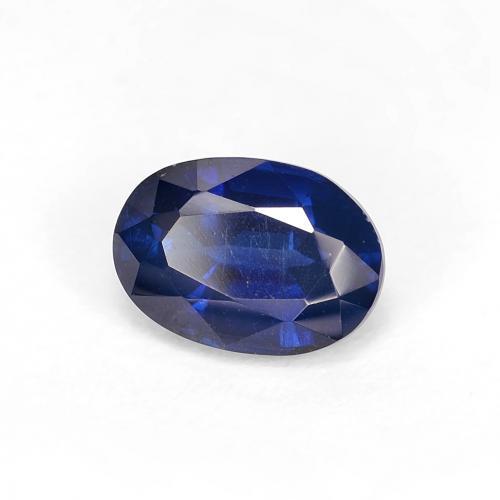 Cianita azul natural 1,12ct, corte oval, VS