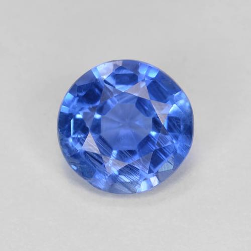 Cianita azul natural 1,06ct, corte redondo, VS-SI