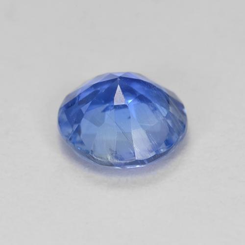 Cianita azul natural 1,06ct, corte redondo, VS-SI