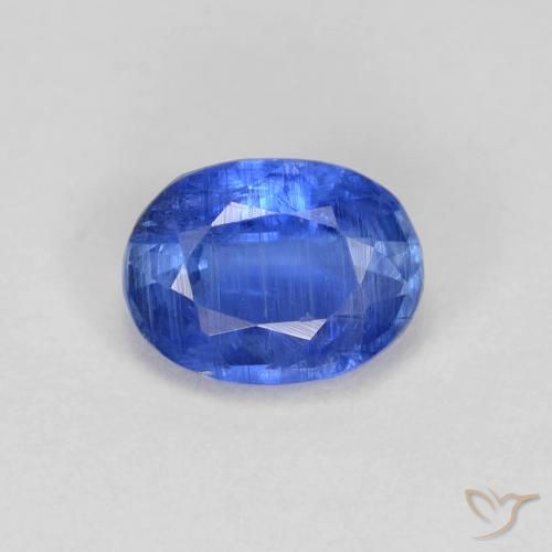 1.09ct Natural Azul profundo Dianita, oval, SI