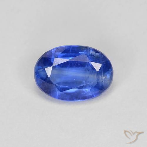 0.99ct Natural Azul profundo Dianita, oval, SI