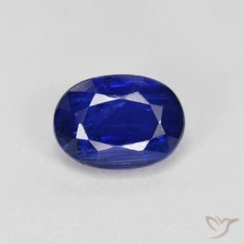 1.32ct Natural Azul profundo Dianita, oval, SI
