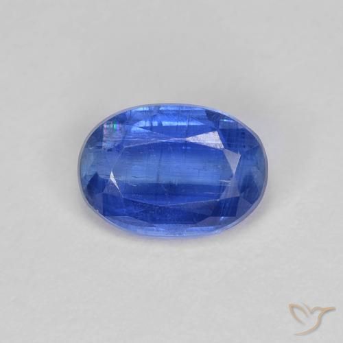 1.06ct Natural Azul profundo Dianita, oval, SI