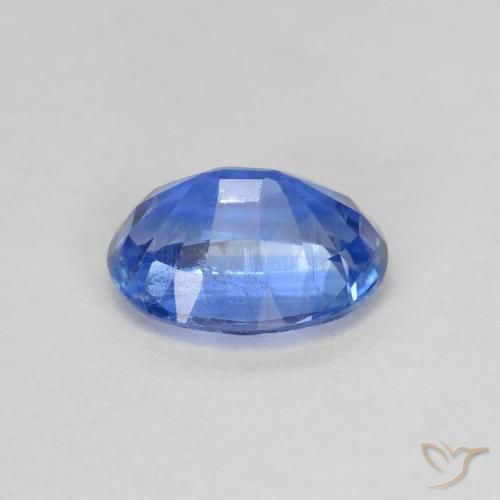 Cianita azul natural 1,60ct, corte oval, VS-SI