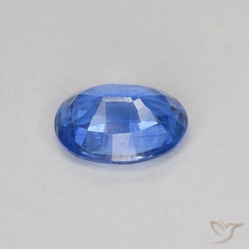 Dianita azul marinho claro Natural 1.06ct, oval, VS-SI
