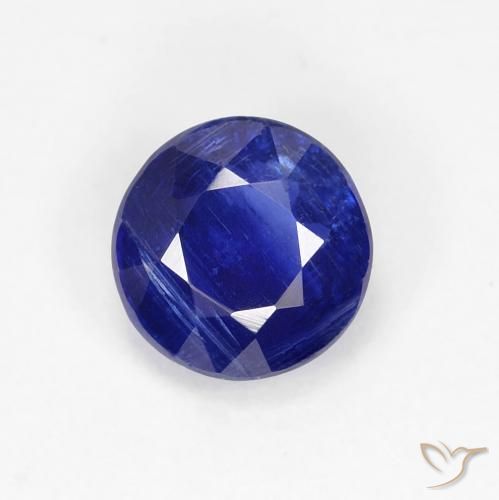 1.19ct Natural Azul marinho intenso Dianita, Redondo, SI