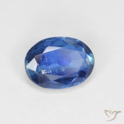 Dianita Azul-marinho Natural 1.45ct, oval, VS-SI