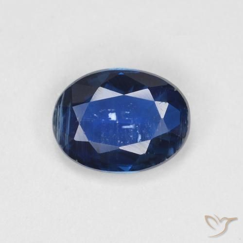 Dianita Azul-marinho Natural 1.39ct, oval, VS-SI