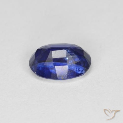 Dianita Azul escuro Natural 1.12ct, oval, VS-SI
