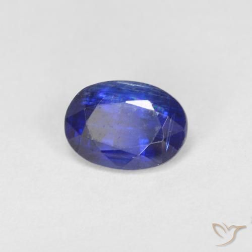 Dianita Azul escuro Natural 0.97ct, oval, VS-SI