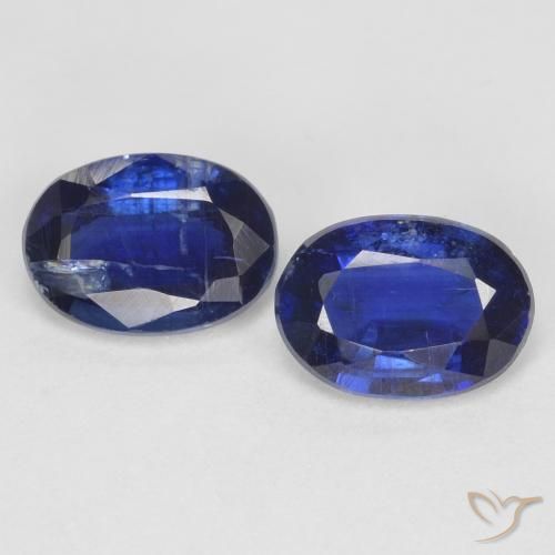 2.03ctw Natural azul real Dianita, oval, SI