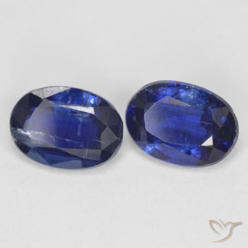 Pedras preciosas de Dianita azul real natural de 2.03 ct, oval, SI