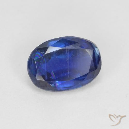 Dianita Azul-marinho Natural 1.06ct, oval, VS