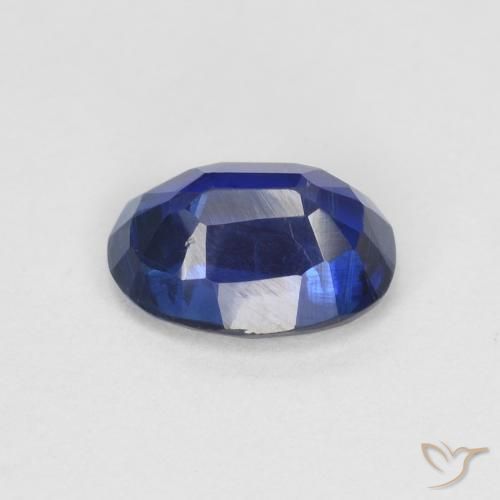 Dianita Azul-marinho Natural 1.06ct, oval, VS