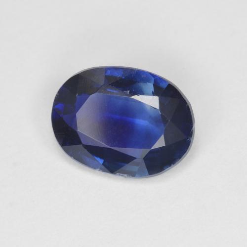 Cianita azul natural 1,36ct, corte oval, VS