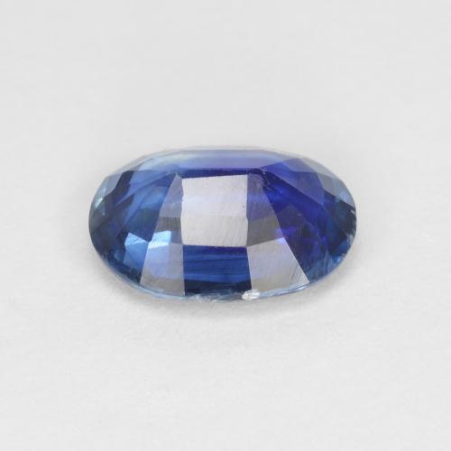 Cianita azul natural 1,36ct, corte oval, VS