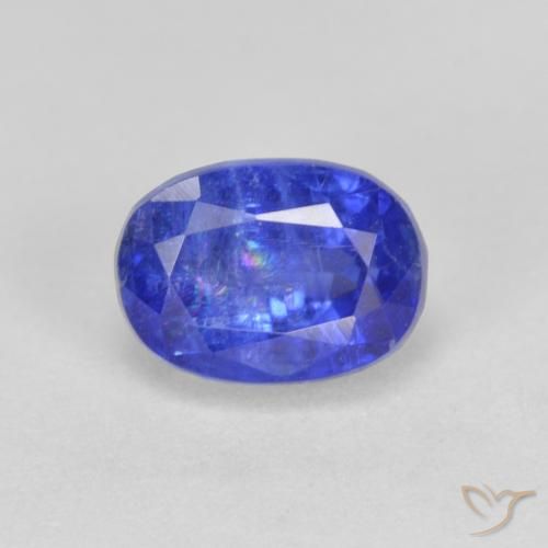 1.64ct Natural Azul claro Dianita, oval, SI