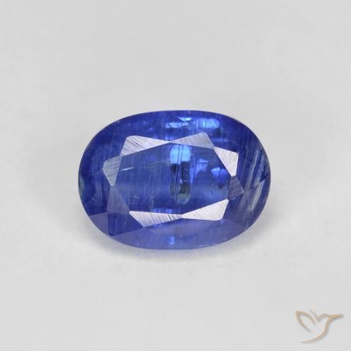 1.44ct Natural Azul profundo Dianita, oval, SI