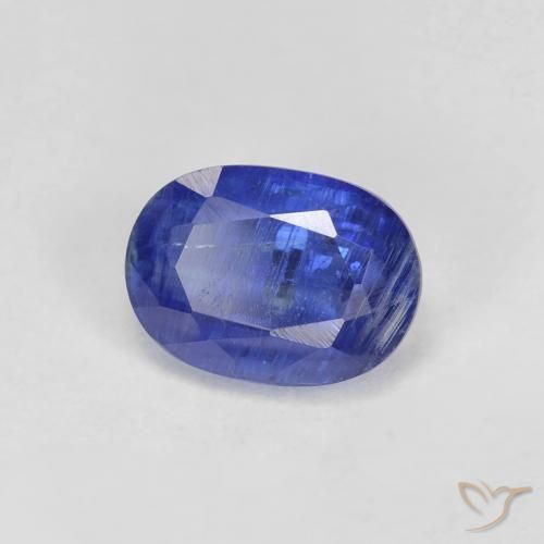 Dianita Azul profundo Natural 1.44ct, oval, SI