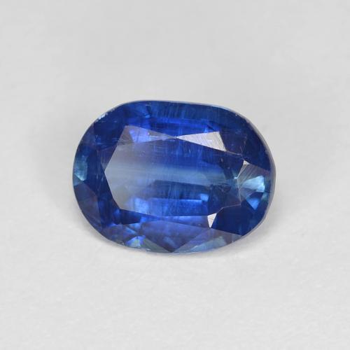 Cianita azul natural 1,41ct, corte oval, VS-SI