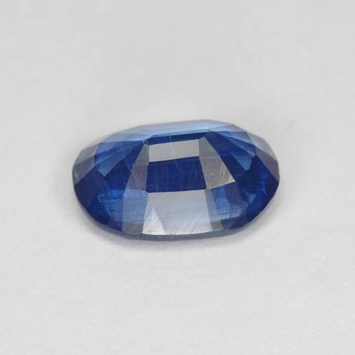 Cianita azul natural 1,41ct, corte oval, VS-SI
