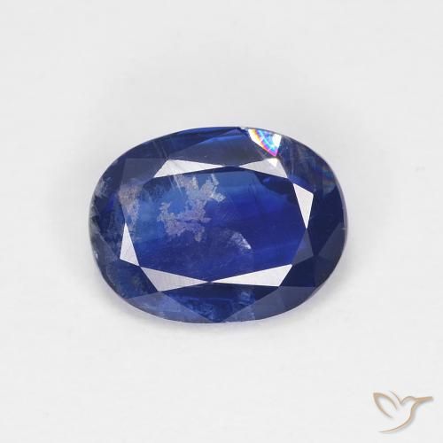 1.42ct Natural azul real Dianita, oval, VS-SI