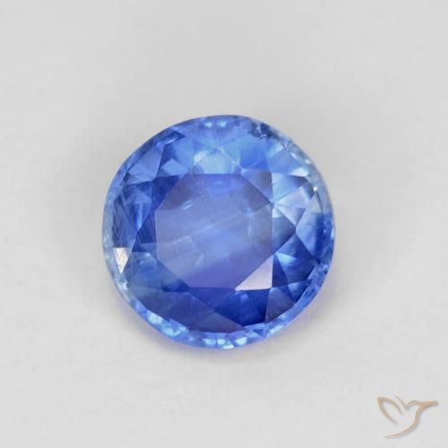 Dianita Azul Azure Profundo Natural 1.08ct, Redondo, VS-SI