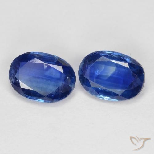 Pedras preciosas de Dianita Azul escuro natural de 2.00 ct, oval, VS