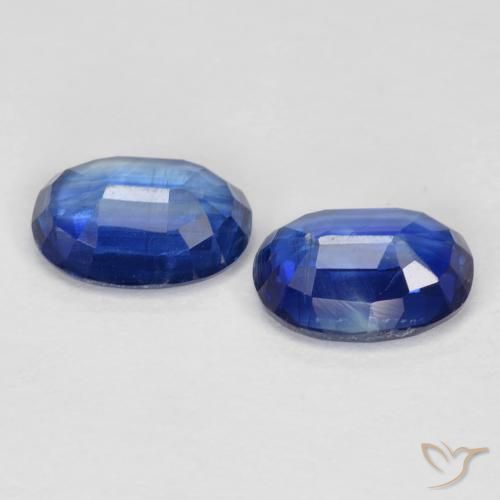 Pedras preciosas de Dianita Azul escuro natural de 2.00 ct, oval, VS