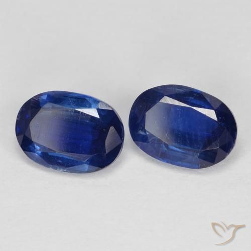 Pedras preciosas de Dianita azul real natural de 2.11 ct, oval, VS