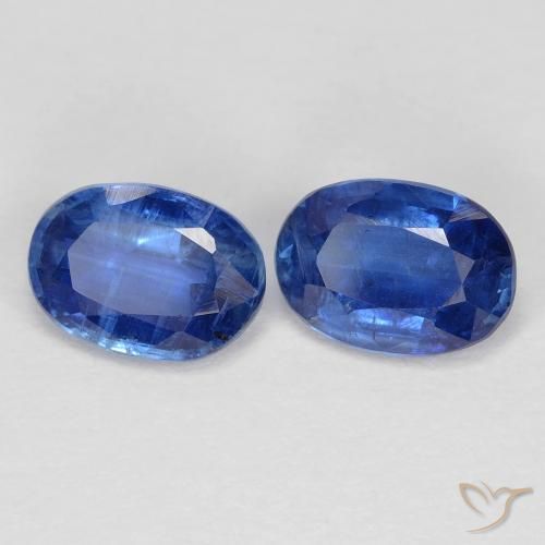 Pedras preciosas de Dianita Azul profundo natural de 2.08 ct, oval, VS-SI