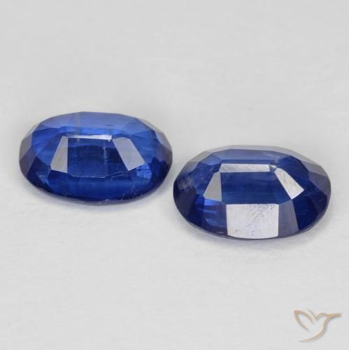 Pedras preciosas de Dianita Azul profundo natural de 2.08 ct, oval, VS-SI