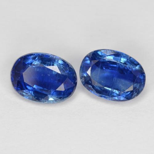 Pedras preciosas de Dianita Azul profundo natural de 2.09 ct, Corte Oval, VS-SI