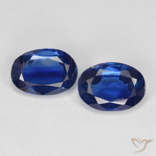 1.95ctw Natural Azul profundo Dianita, oval, VS-SI