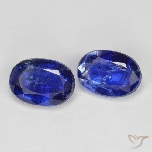 Pedras preciosas de Dianita azul real natural de 1.97 ct, oval, SI