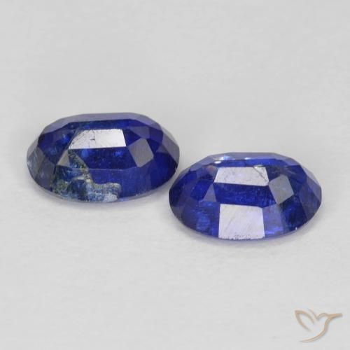 Pedras preciosas de Dianita azul real natural de 1.97 ct, oval, SI