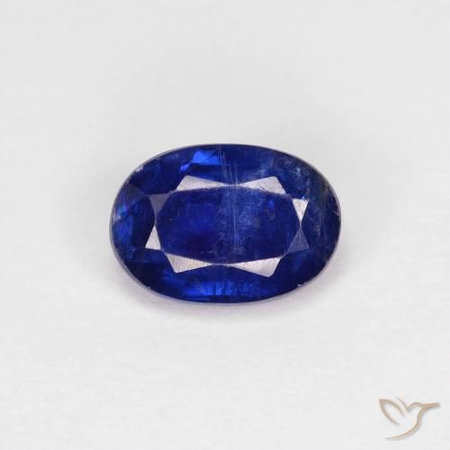 0.98ct Natural Azul marinho intenso Dianita, oval, VS-SI