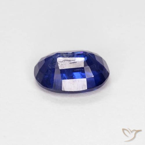 Dianita Azul marinho intenso Natural 0.98ct, oval, VS-SI