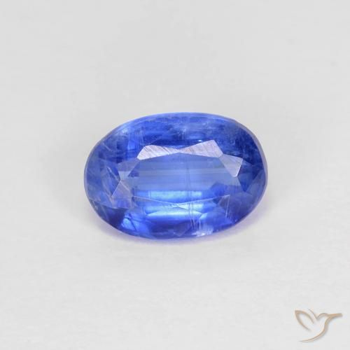 0.91ct Natural Azul Azure Profundo Dianita, oval, SI