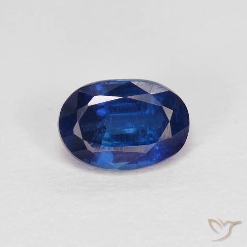 1.08ct Natural Azul-marinho Dianita, oval, VS-SI