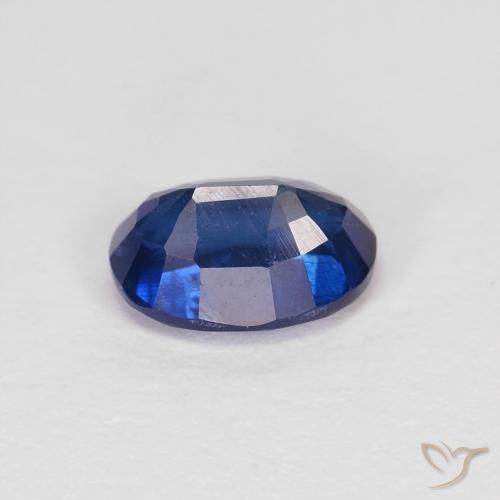 Dianita Azul-marinho Natural 1.08ct, oval, VS-SI