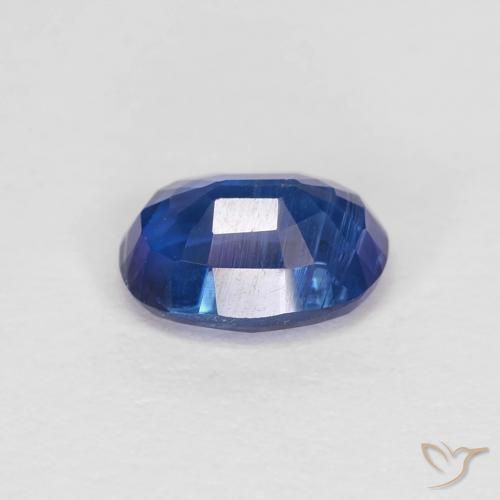 Dianita Azul-marinho Natural 1.20ct, oval, VS-SI