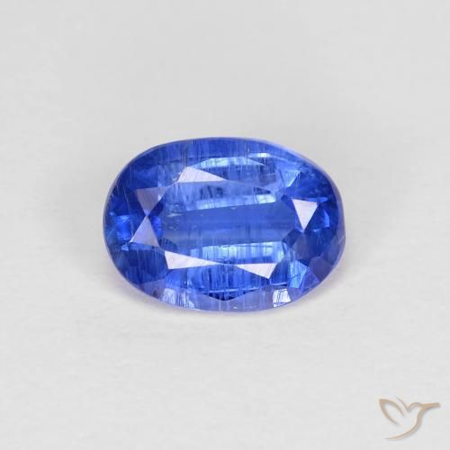 0.97ct Natural Azul Azure Profundo Dianita, oval, SI