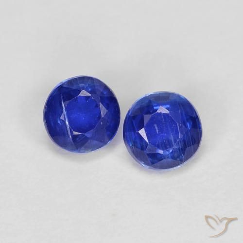 0.58ctw Natural Azul-marinho Dianita, Redondo, VS, Photo A