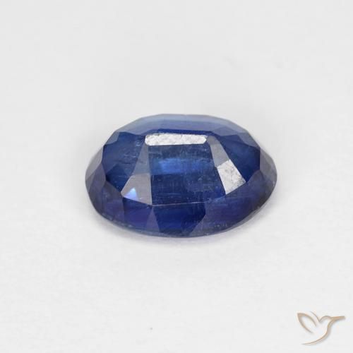Dianita Azul-marinho Natural 1.08ct, oval, VS-SI