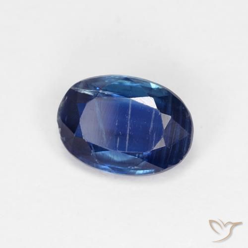 Dianita Azul-marinho Natural 0.99ct, oval, VS-SI